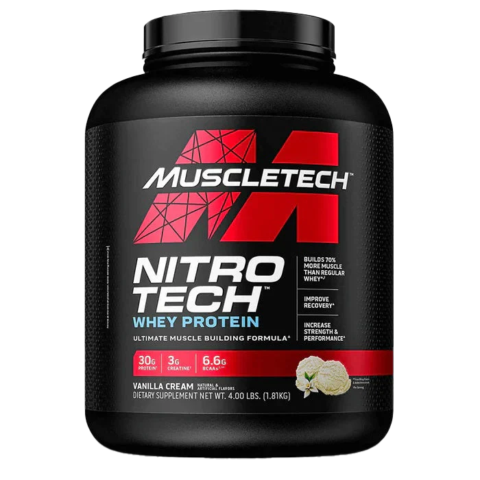 Muscletech Nitro Tech - Whey Protein Powder