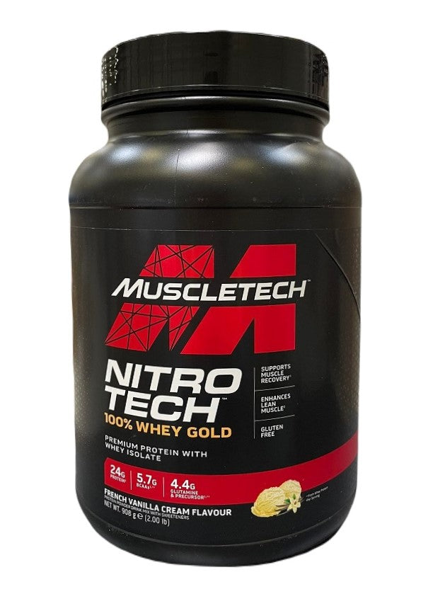 Muscletech Nitro Tech 100% Whey Gold - Whey Protein Powder