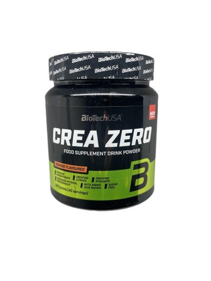 BioTech USA Crea Zero - 320g / Orange