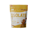 Sealed pouch of CNP Isolate caramel whey protein isolate with essential amino acids