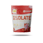 Strawberry flavored CNP Isolate whey protein isolate pouch with essential amino acids