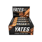Display box of DY Nutrition Yates Protein Bar with cocoa powder and protein isolate