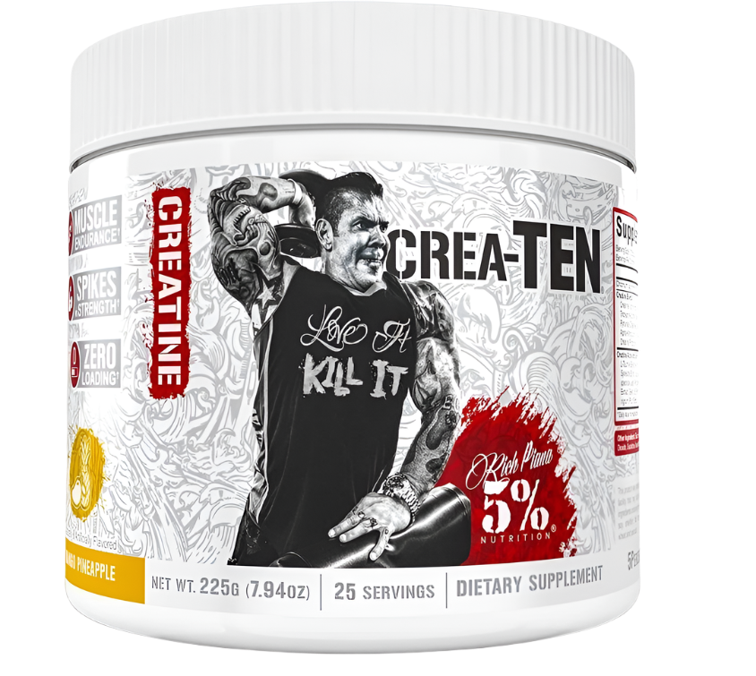 Rich Piana 5% Nutrition CREA-TEN Legendary Series - Creatine Powder