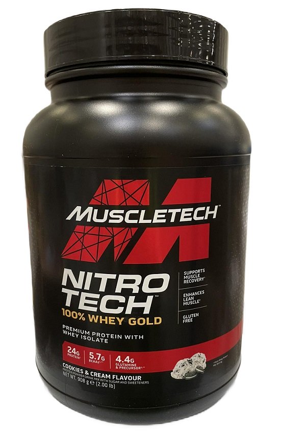 Muscletech Nitro Tech 100% Whey Gold - Whey Protein Powder