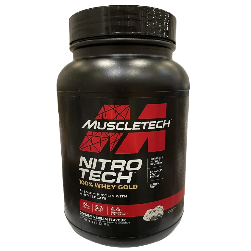 Muscletech Nitro Tech 100% Whey Gold - Whey Protein Powder