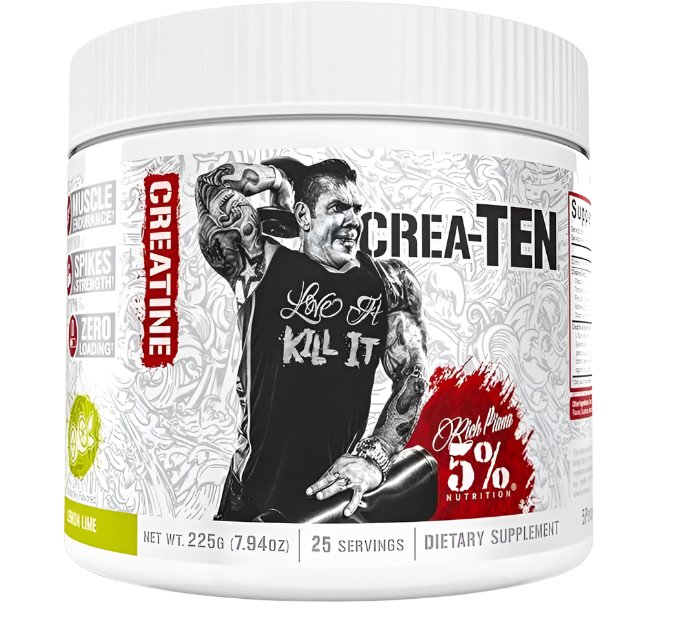 Rich Piana 5% Nutrition CREA-TEN Legendary Series - Creatine Powder