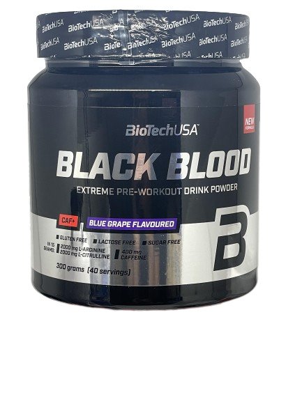 BioTech USA Black Blood CAF + - Beta-Alanine