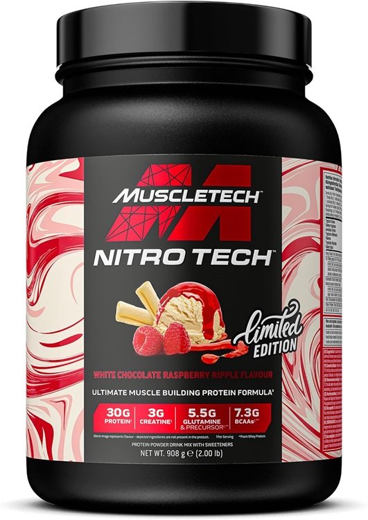 Muscletech Nitro Tech - Whey Protein Powder