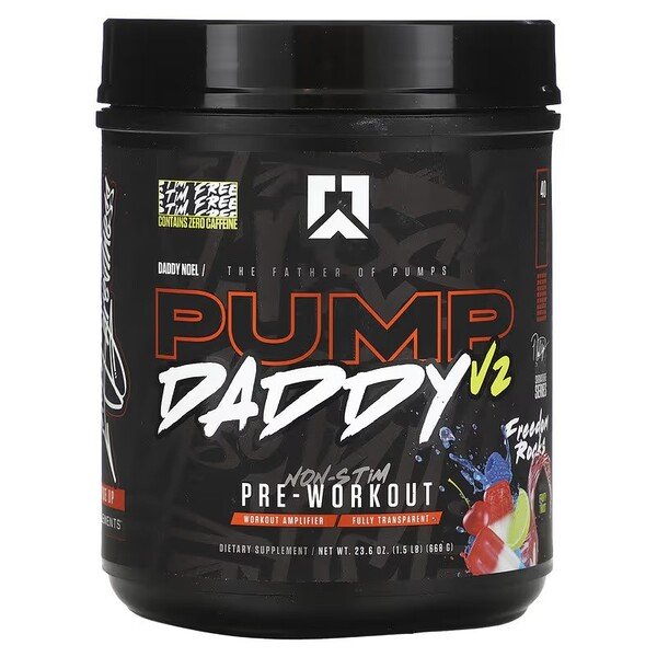 RYSE Pump Daddy V2 Non-Stim Pre-Workout - Pre-Workout Powder
