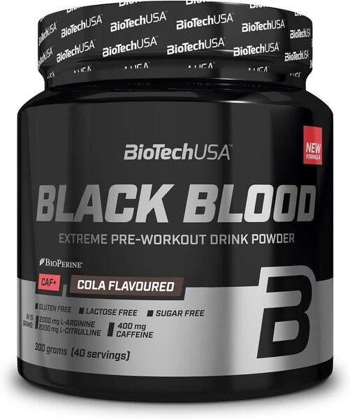 BioTech USA Black Blood CAF + - Beta-Alanine