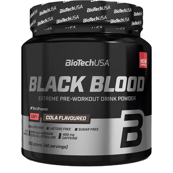 BioTech USA Black Blood CAF + - Beta-Alanine