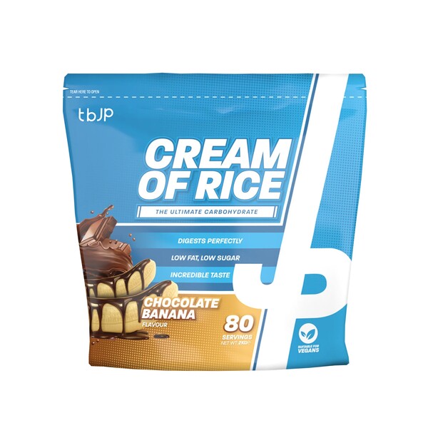 Trained By JP Cream Of Rice - 2kg / Choc Banana - Cream of Rice Powder