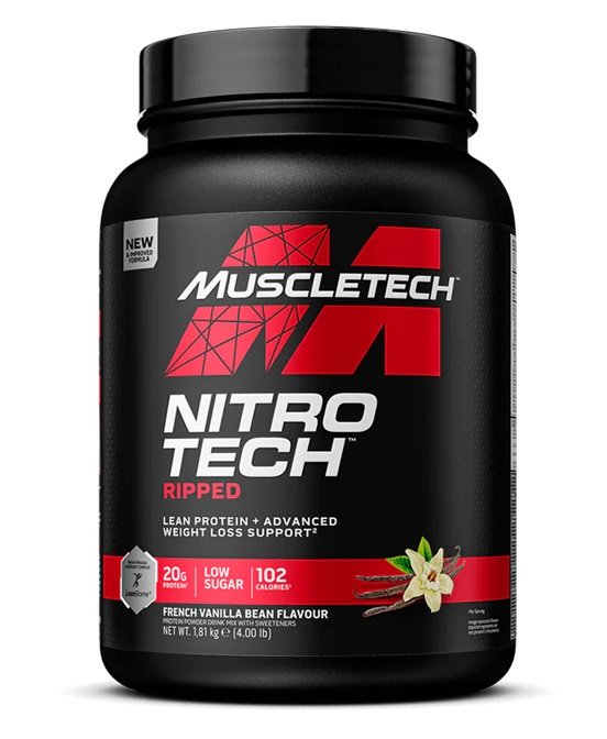 Muscletech Nitro Tech Ripped - Whey Protein Powder