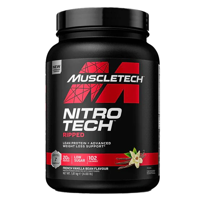 Muscletech Nitro Tech Ripped - Whey Protein Powder
