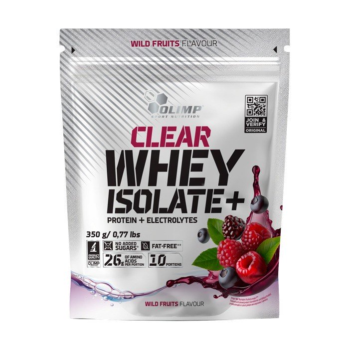 Olimp Sport Nutrition Clear Whey Isolate + - 350g / Wild Fruits - Whey Proteins