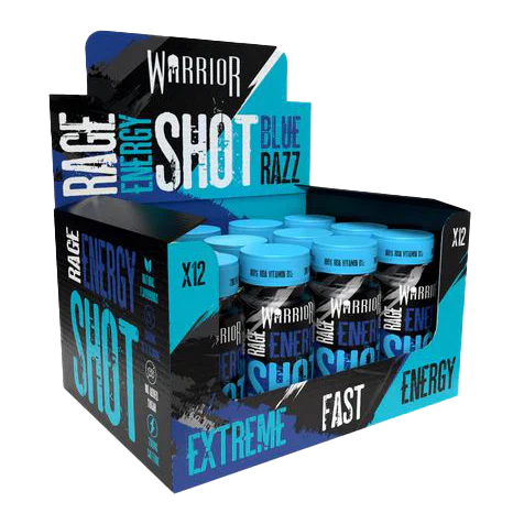 Warrior RAGE Energy Shots - Pre-Workout Shots