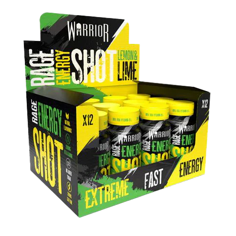 Warrior RAGE Energy Shots - Pre-Workout Shots