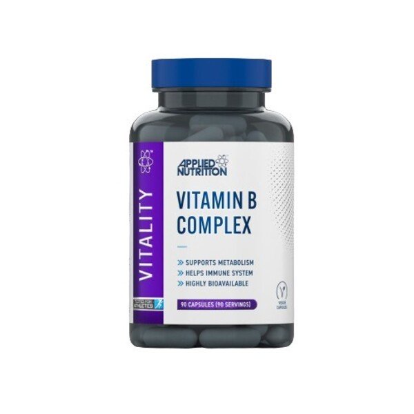 Applied Nutrition VITALITY Complex-B 90 Veg Caps - 90Veg Caps - Vitamin B-Complex