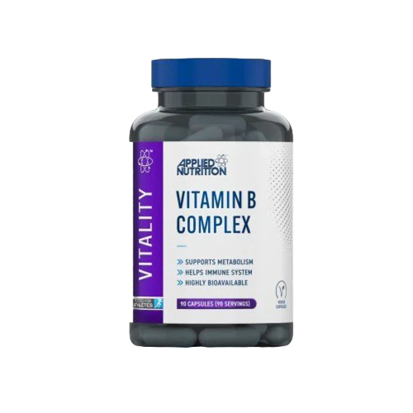 Applied Nutrition VITALITY Complex-B 90 Veg Caps - 90Veg Caps - Vitamin B-Complex