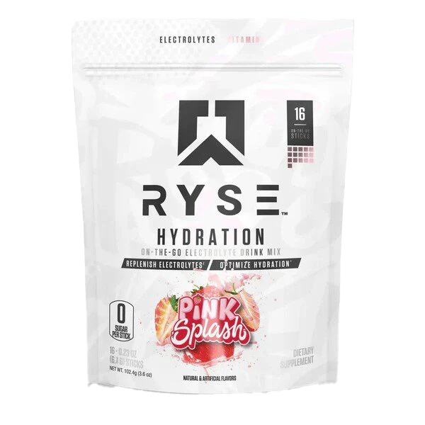 RYSE-Hydration-Sticks--Pink-Splash - Hydration Powder