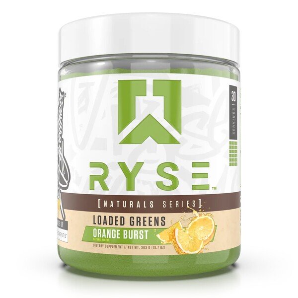 RYSE Loaded Greens - 294g / Orange Burst - Greens Powder