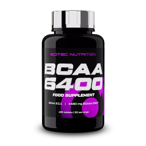 Scitec Nutrition BCAA 6400 - 125 Tabs - Amino Acids Tablets