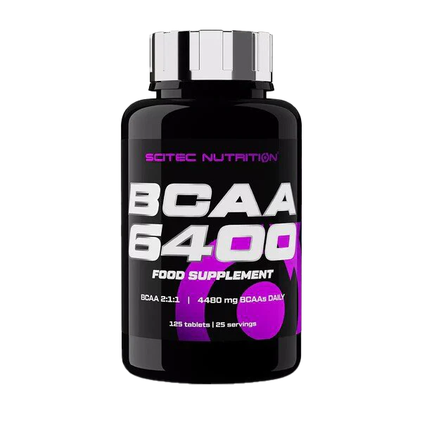 Scitec Nutrition BCAA 6400 - 125 Tabs - Amino Acids Tablets