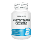 BioTech USA Multivitamin for Men - 60 Tablets - Multi-Vitamin Capsules