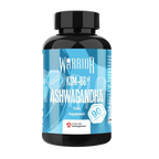 Warrior Ashwagandha bottle with KSM-66 Ashwagandha for enhanced energy levels
