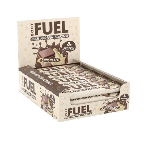Applied Nutrition Body Fuel High Protein Flapjacks - 12x40g / Chocolate - British Brands
