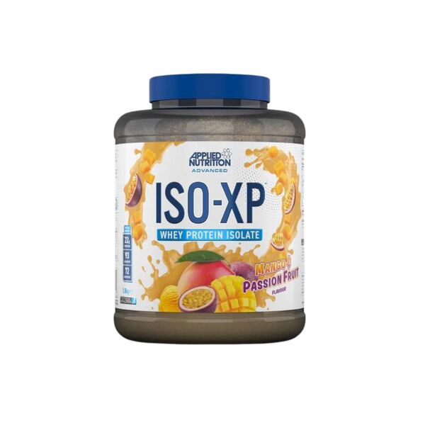 Applied Nutrition Iso-XP mango passion fruit whey protein isolate powder for easy mixing