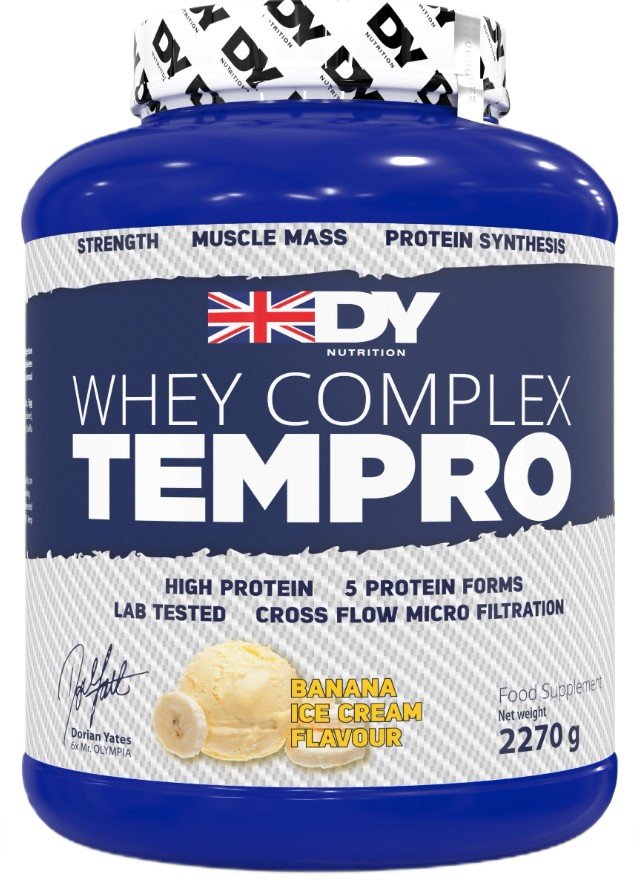 DY Nutrition Tempro Whey Complex - 2.27kg / Banana Ice Cream - Whey Protein Powder