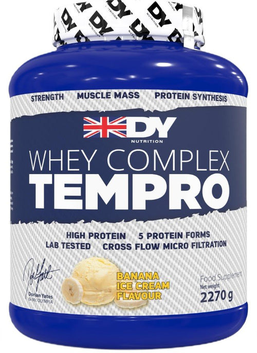 DY Nutrition Tempro Whey Complex - 2.27kg / Banana Ice Cream - Whey Protein Powder