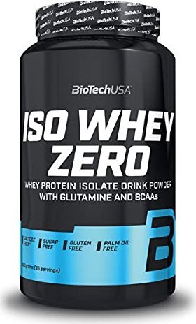 BioTech USA Iso Whey Zero - 908g / Hazelnut - Whey Protein Isolate Powder
