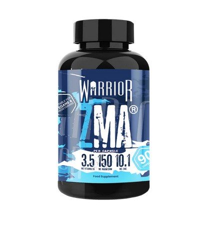 Warrior ZMA - 90Caps - ZMA Capsules