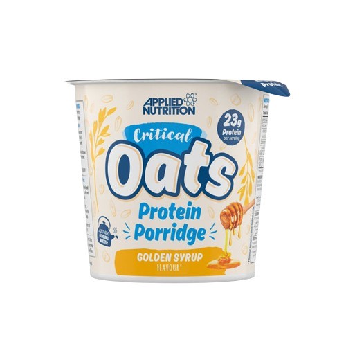 Applied Nutrition Critical Oats Protein Porridge - 12x60g / Golden Syrup - Protein Porridge Oats