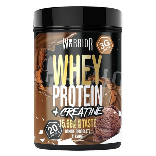 Warrior Creatine Plus Whey - 500g / Double Chocolate - Creatine Powder