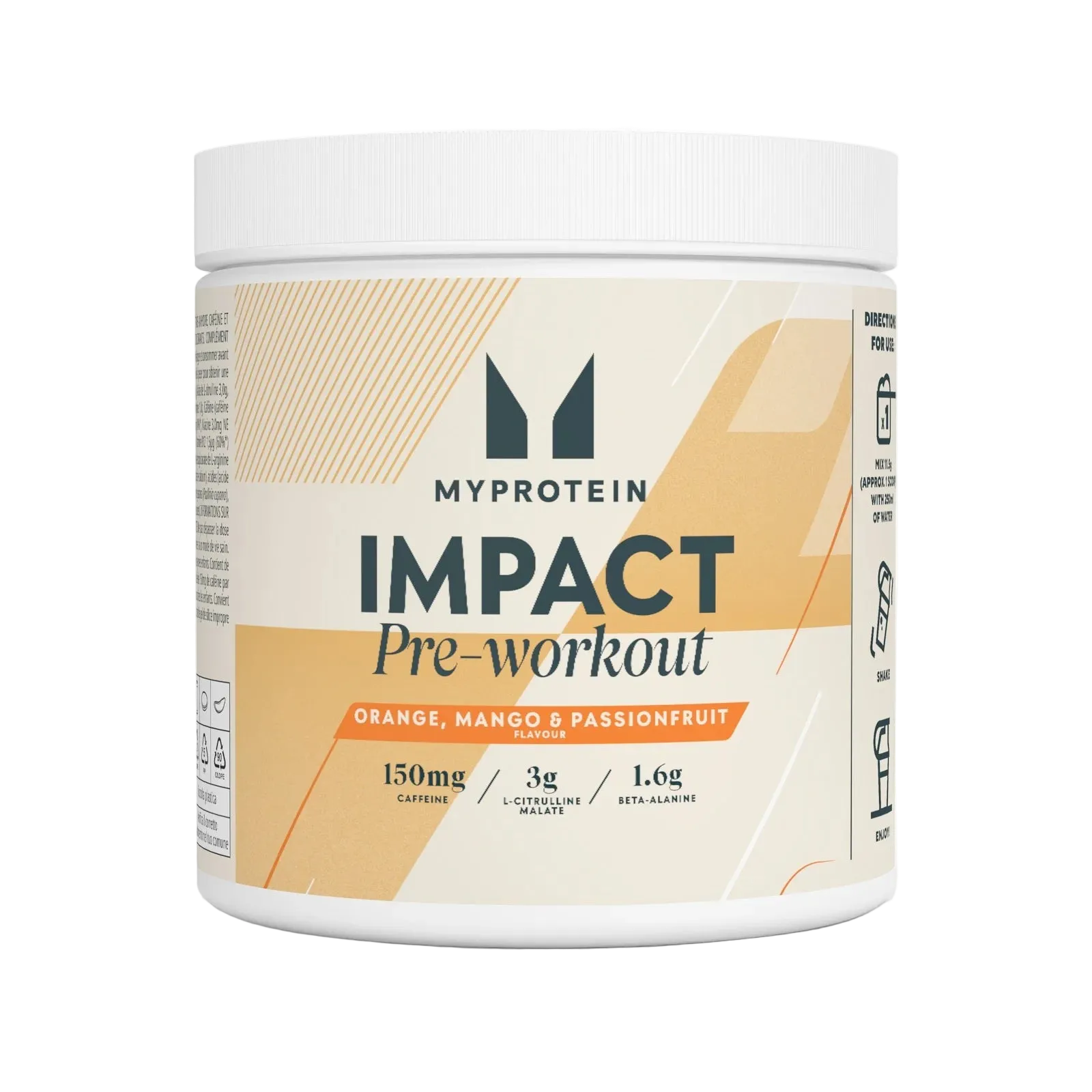 MyProtein Impact Pre-Workout 0.5kg