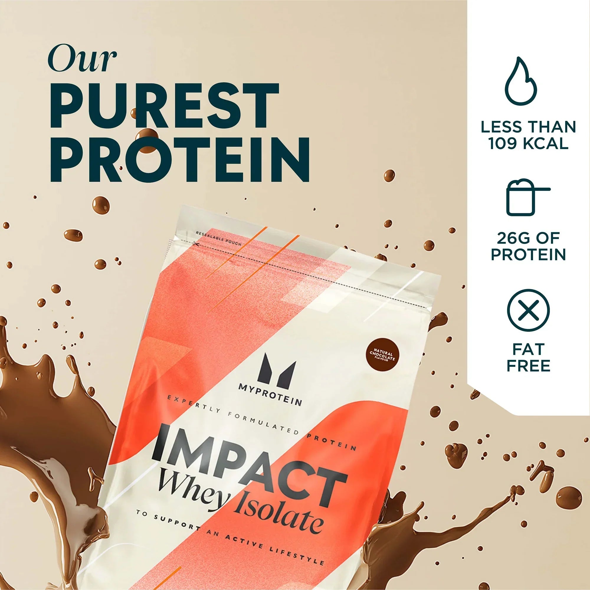 MyProtein Impact Whey Isolate - Whey Protein Isolate Powder