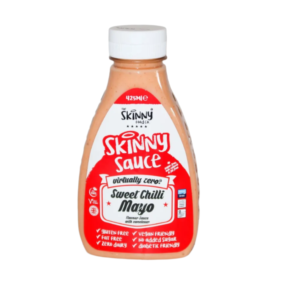 Bottle of Sweet Chilli Mayo from The Skinny Food Co Skinny Sauce, virtually zero calories