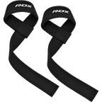 RDX Gym Single Strap Plus with black wrist straps and wicking properties for rdx training weight