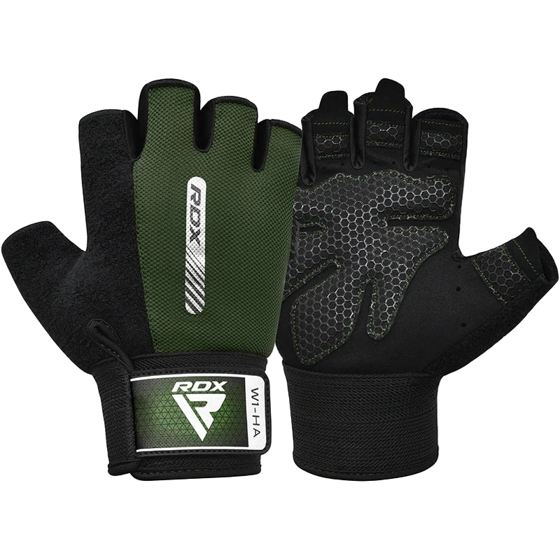 RDX Gym Weight Lifting Gloves W1 Half Plus
