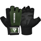 RDX Gym Weight Lifting Gloves W1 Half Plus