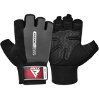 RDX Gym Weight Lifting Gloves W1 Half Plus
