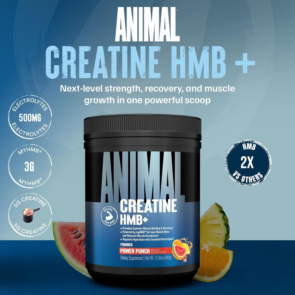 Animal Creatine +HMB 327g - MyGymSupplements