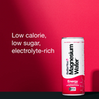BetterYou Magnesium Water Energy 12x250ml / Pomegranate & Rhubarb Energy Ready To Drinks