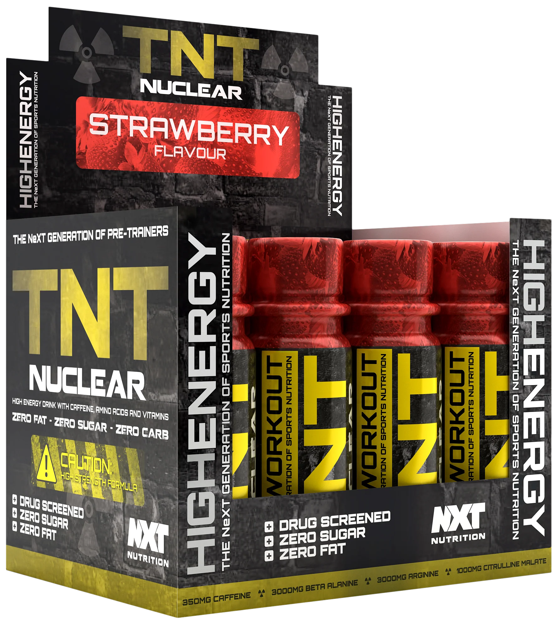 NXT Nutrition TNT Nuclear Shots 12x60ml - MyGymSupplements