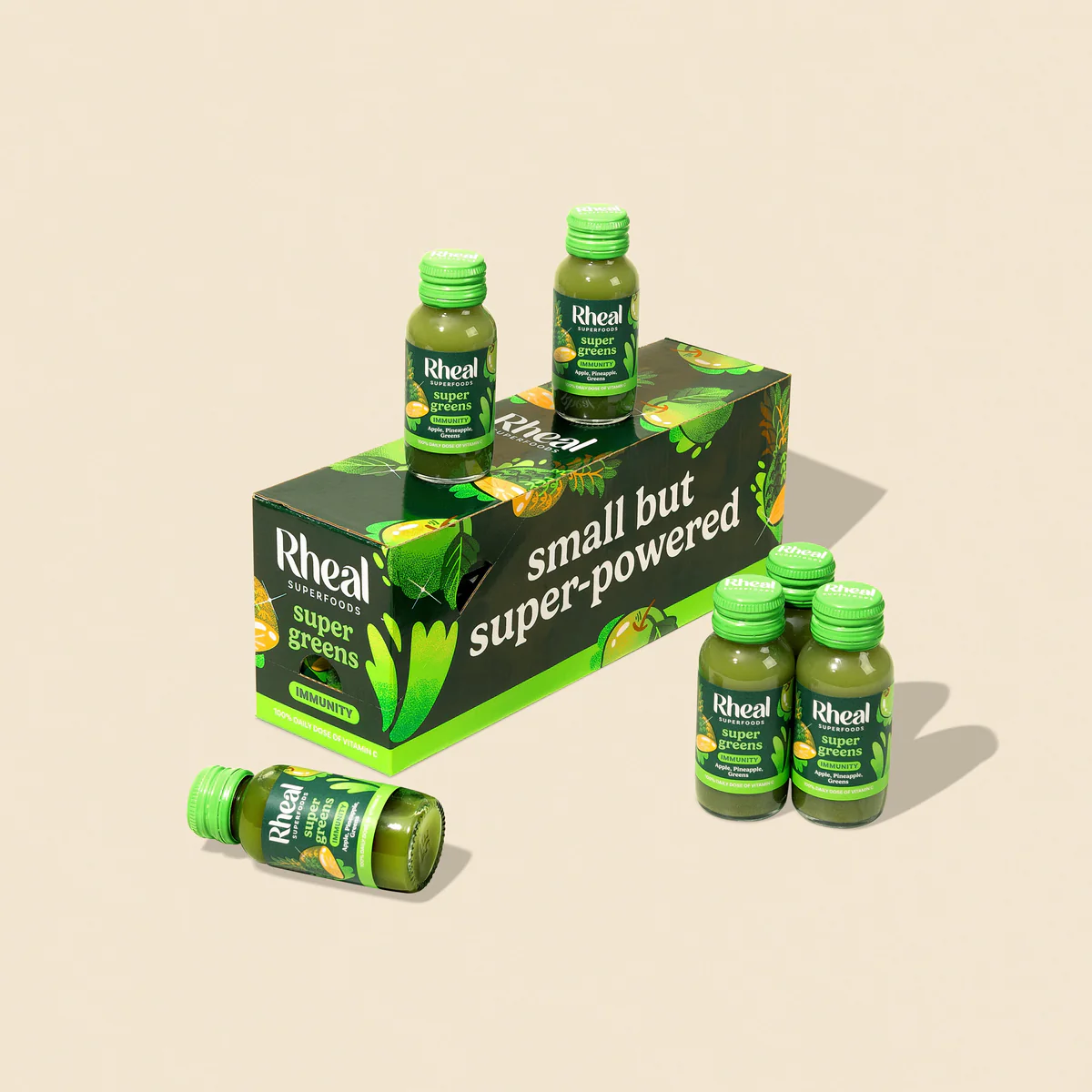 Rheal Superfood Ginger Zing Immunity Shot 14x60ml - MyGymSupplements