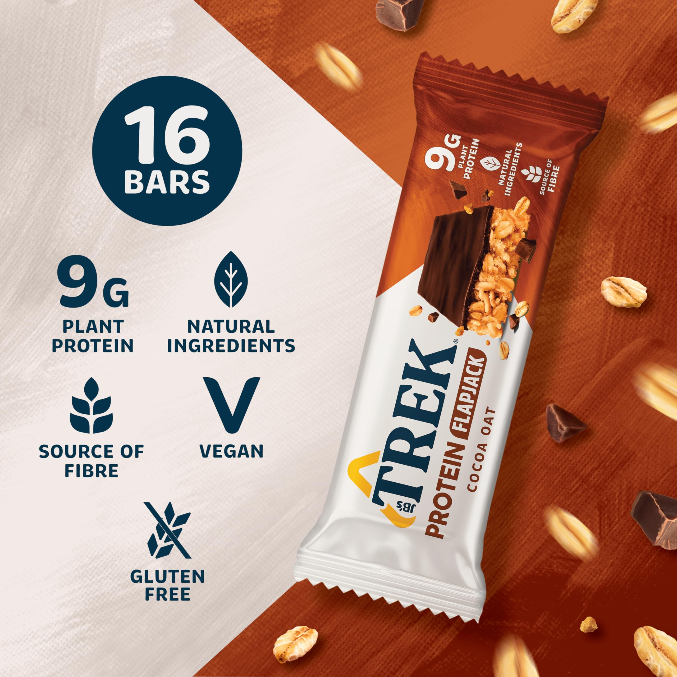 TREK Protein Flapjack