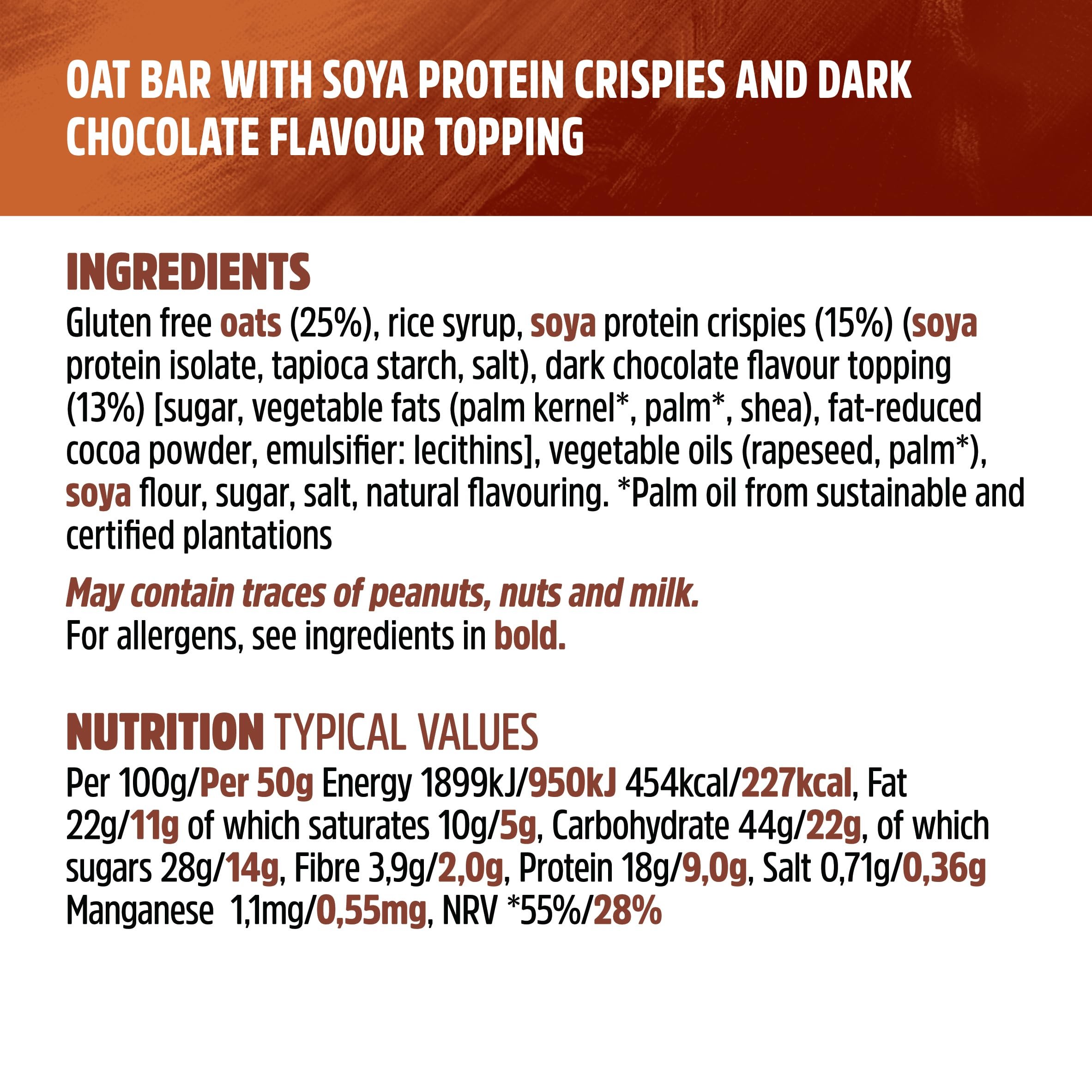 TREK Protein Flapjack